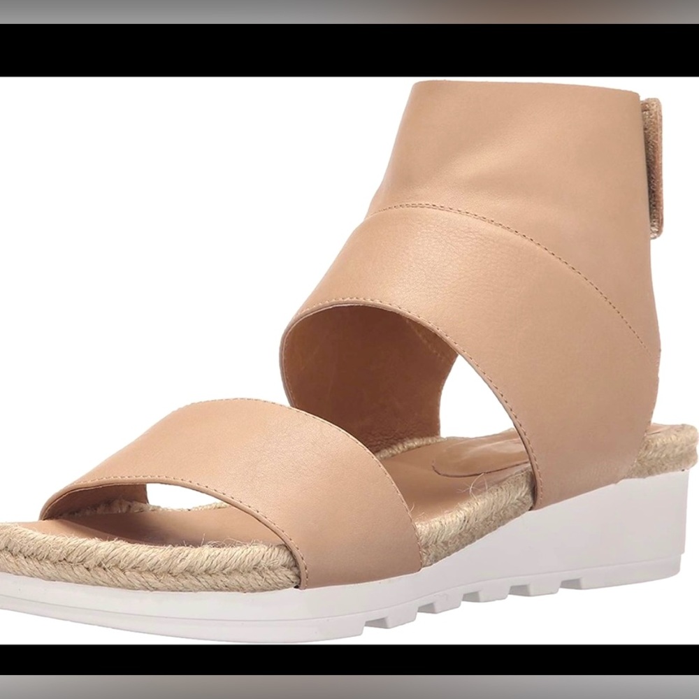 Eileen Fisher gladiator espadrille sandals